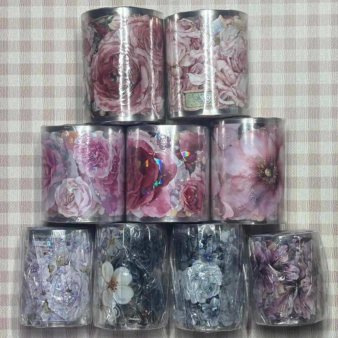 海外マステ お花系 9巻 まとめ売り