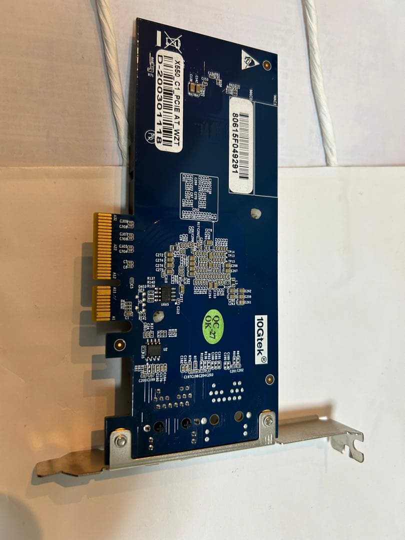 拡張カード intel ethernet controller X550