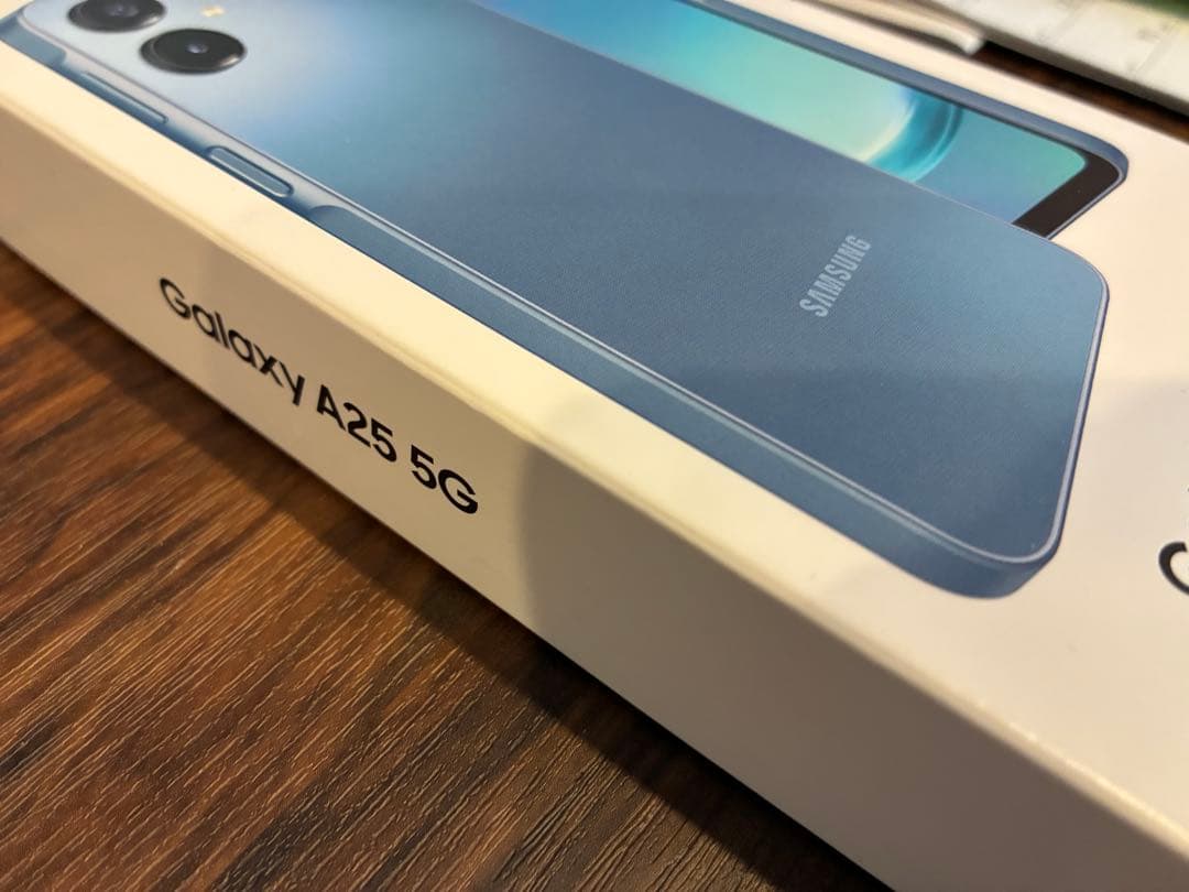 Samsung Galaxy A25 5G ブルー SCG33SLA