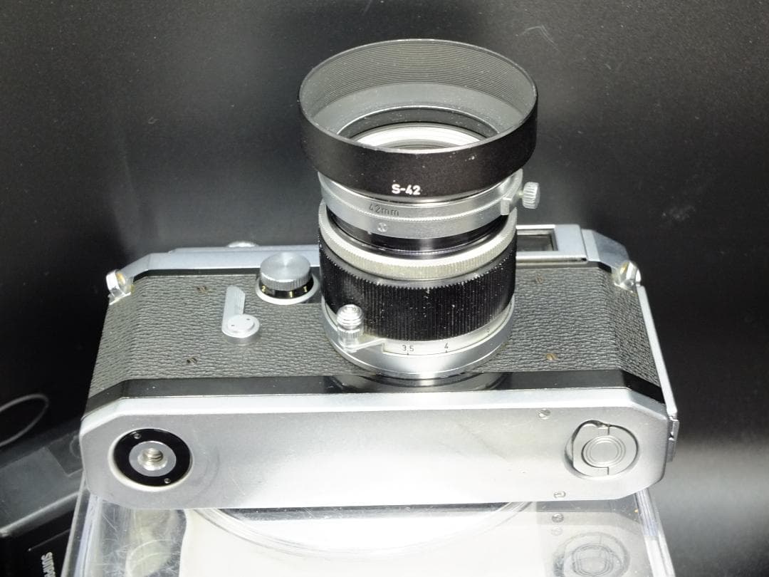 キャノンVL2／キャノン50mmf1.8Ⅱ純正フード付【実写確認整備品】