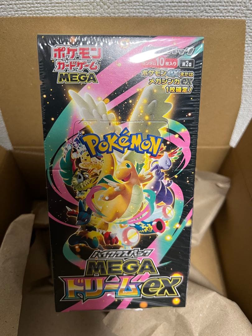 【シュリンク付き】MEGAドリームEX BOX ポケセン産