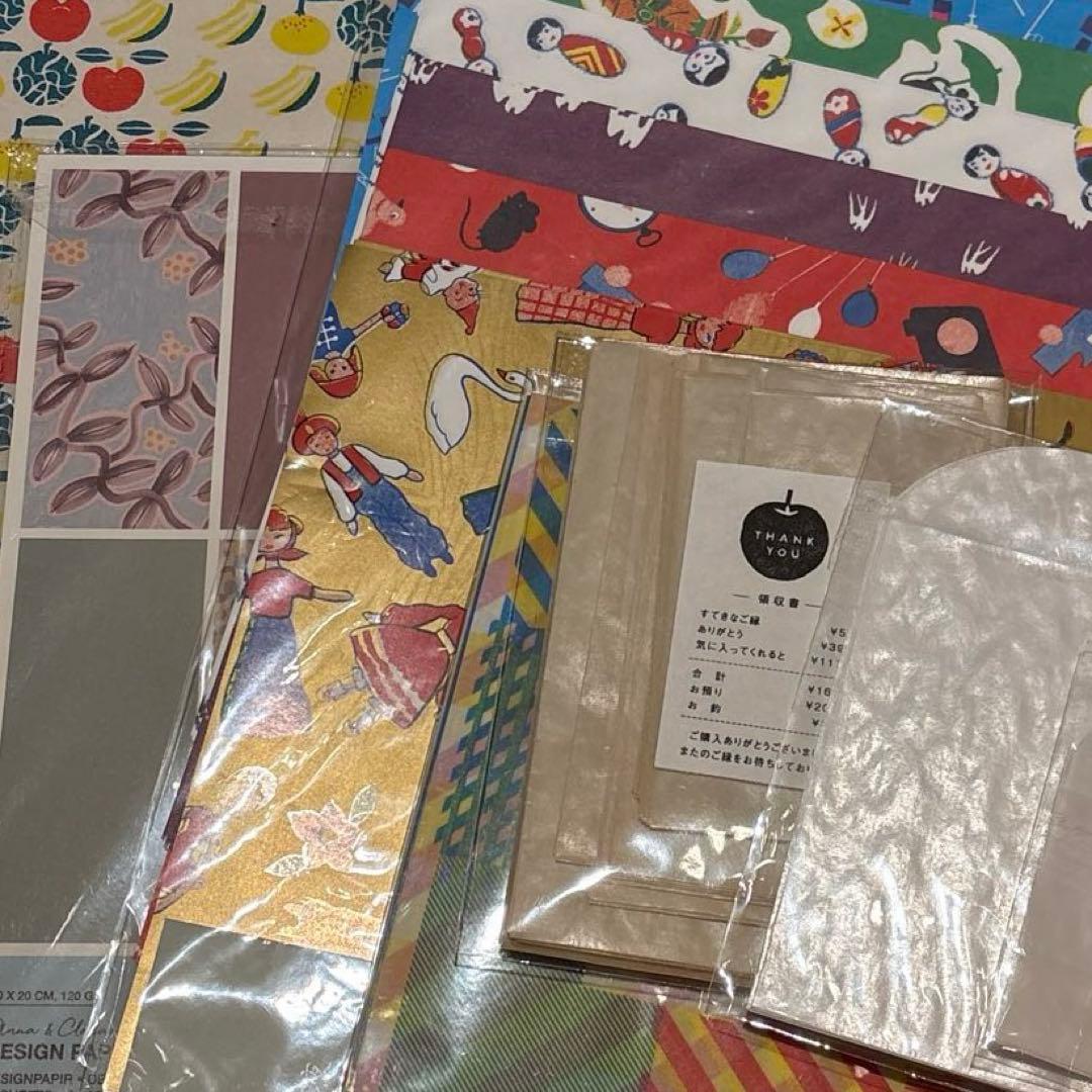 ⭐️最安値本日まで コラージュ素材 デザインペーパー まとめ売り 紙モノ 大量