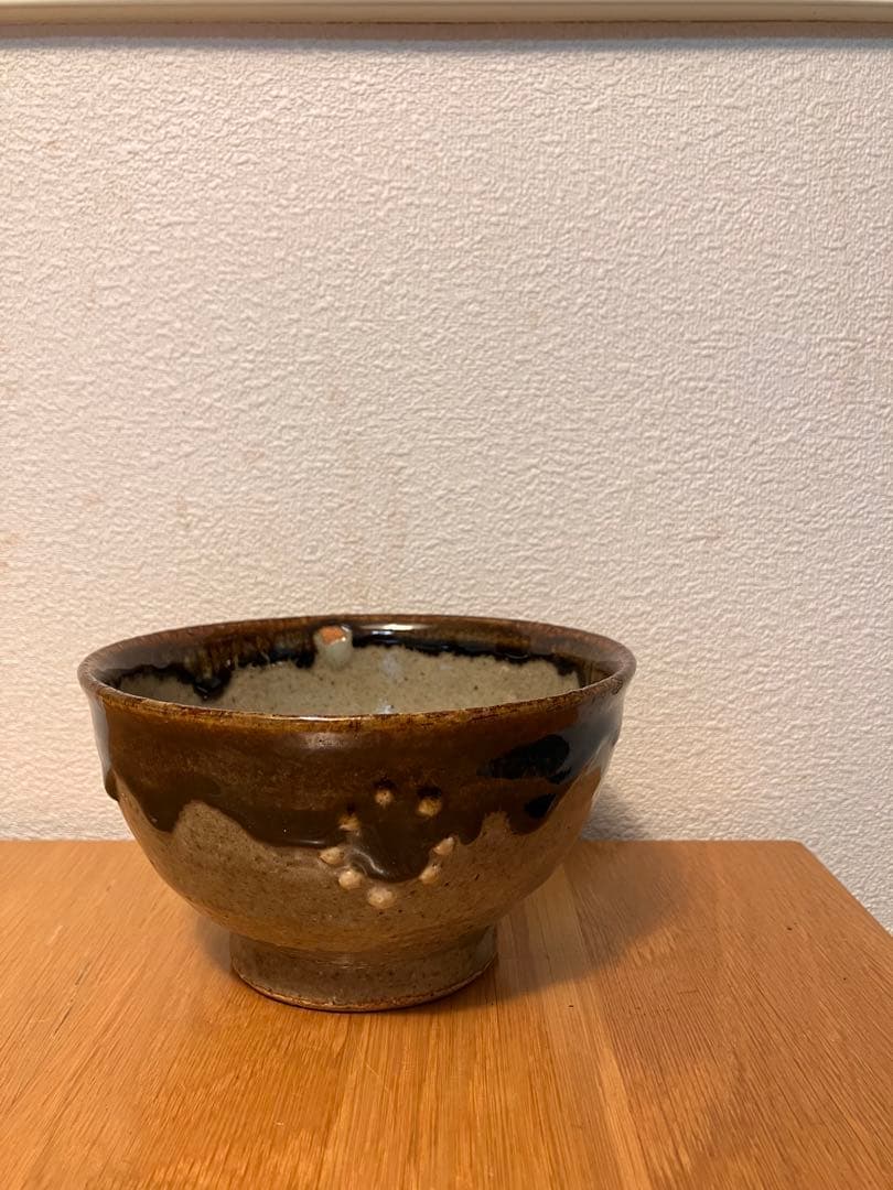 武内晴二郎 作 花紋 碗 茶碗 丼 鉢 飾り鉢 希少作品 民芸 民藝