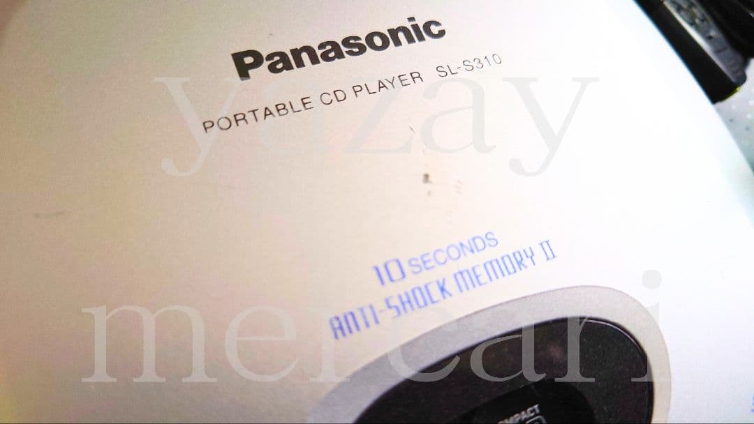 【ジャンク品】Panasonic ポータブルCDプレイヤー SL-S310