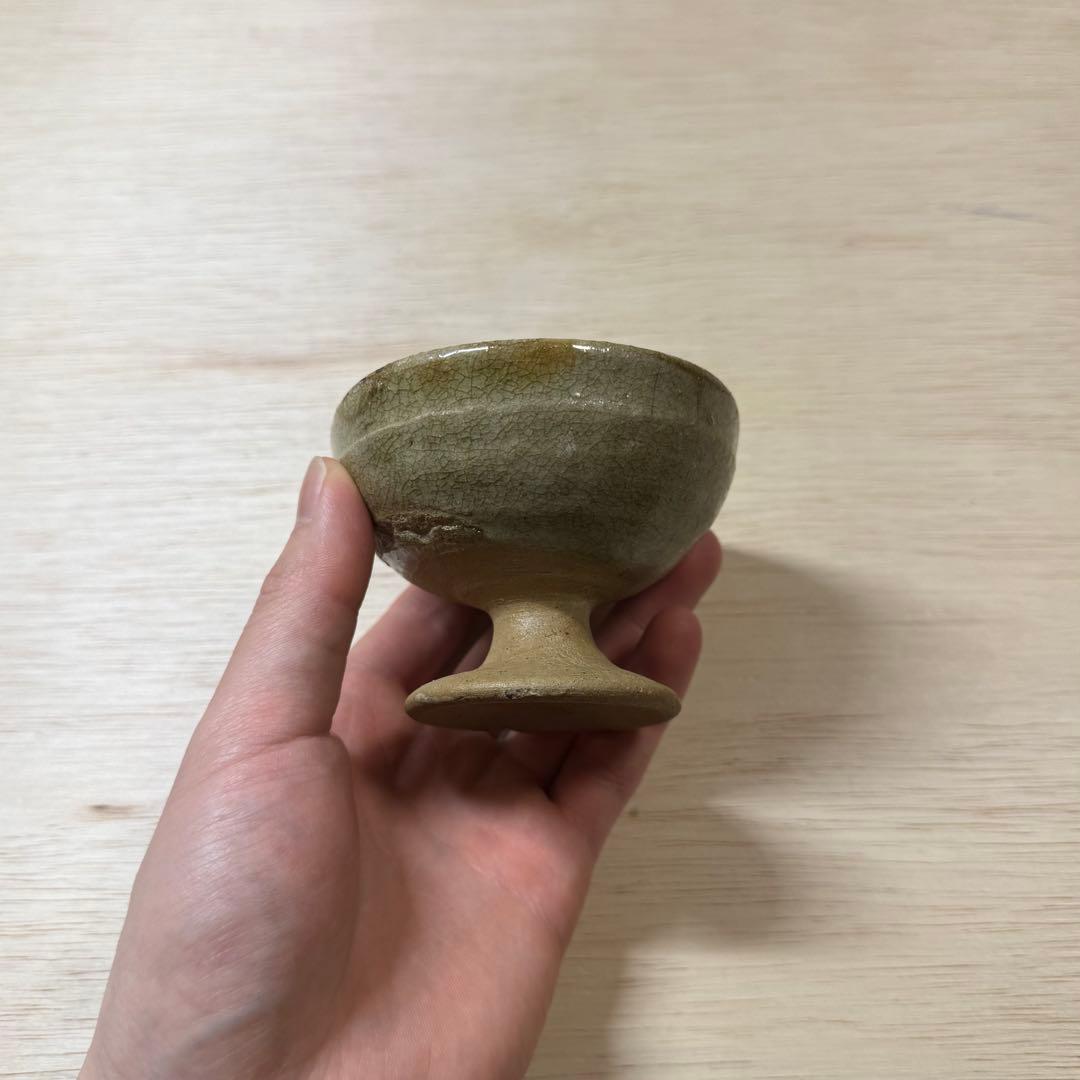美濃 仏飯器 馬上盃 盃 江戸時代 御深井 古瀬戸 古美濃 古常滑 陶片 古美術