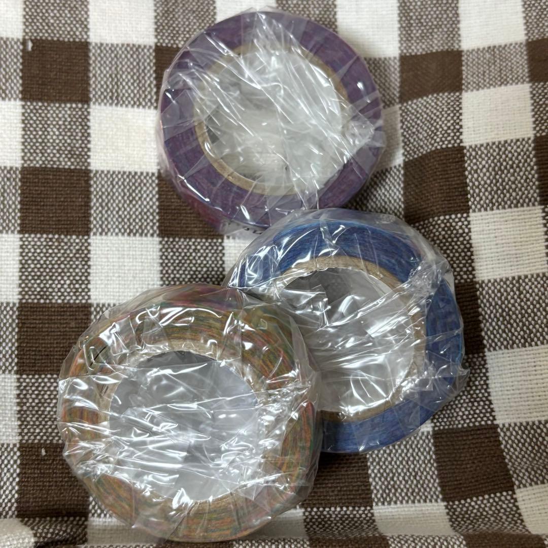 全て新品★ WRAPPLE マスキングテープ　3本セット　廃盤　レア　カモ井製