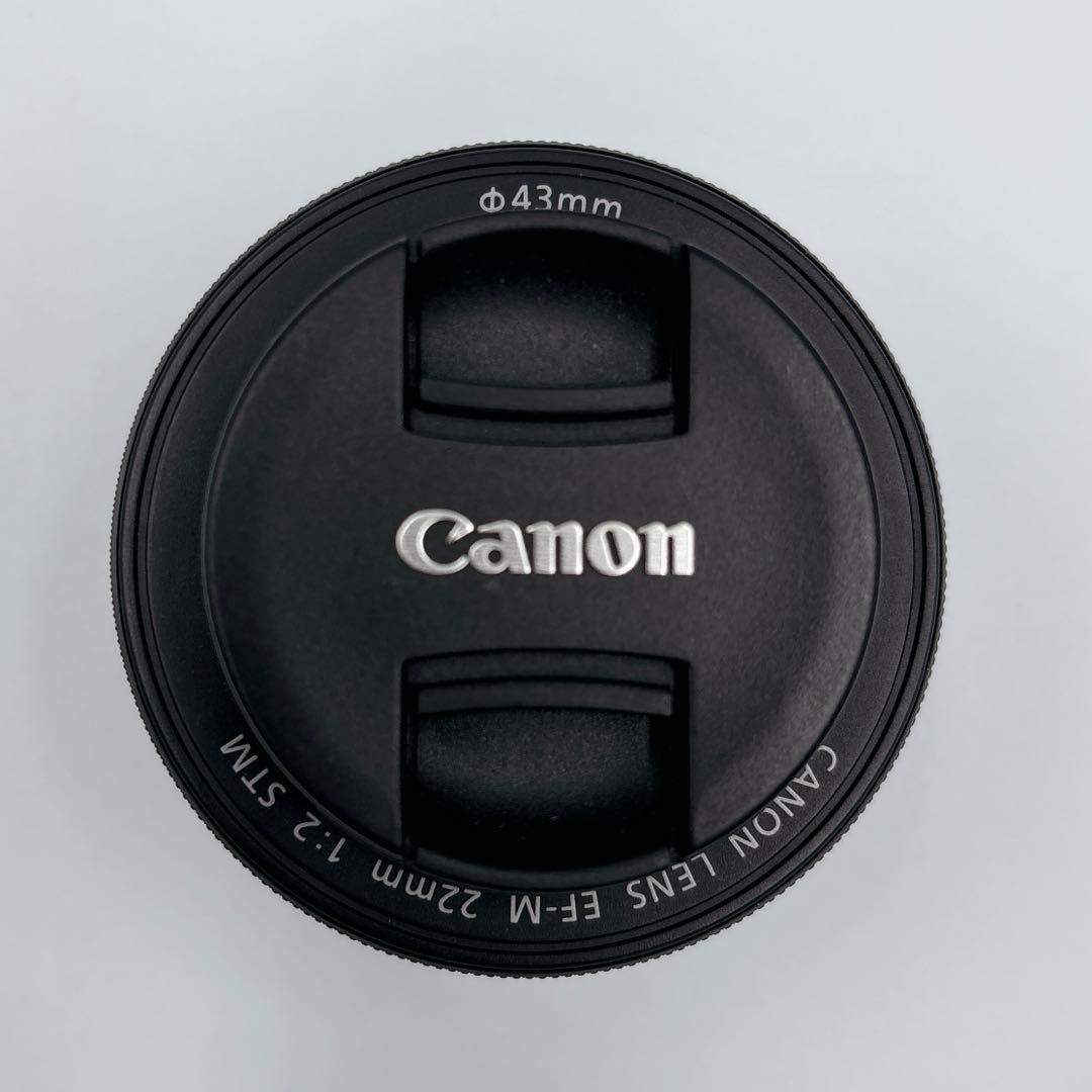 Canon EF-M 22mm F2 STM グラファイト パンケーキレンズ