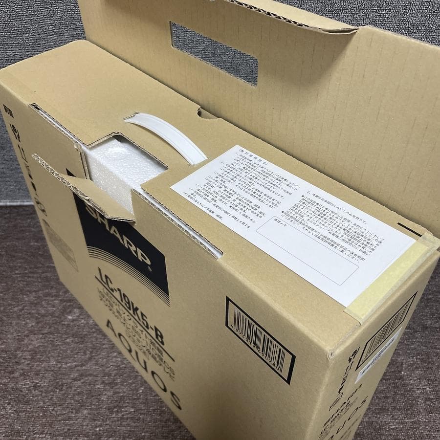 未使用■シャープ 19V型 液晶テレビ アクオス LC-19K5-B