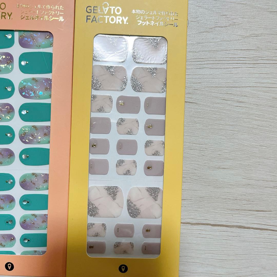 GELATO FACTORY ジェルネイル　フットネイル　シール