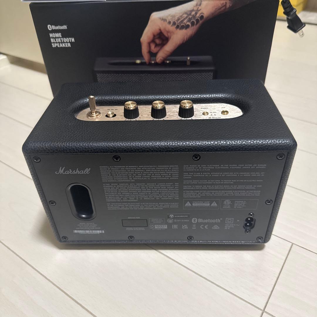 マーシャル　ACTON III　Marshall ワイヤレススピーカーほぼ新品
