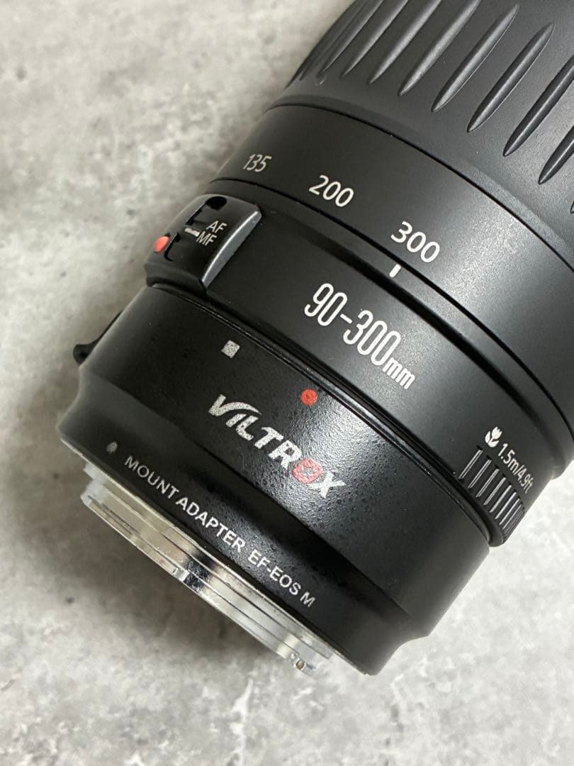 ⭐️美品⭐️Canon EF 90-300 USM & EF-EOS M アダプター