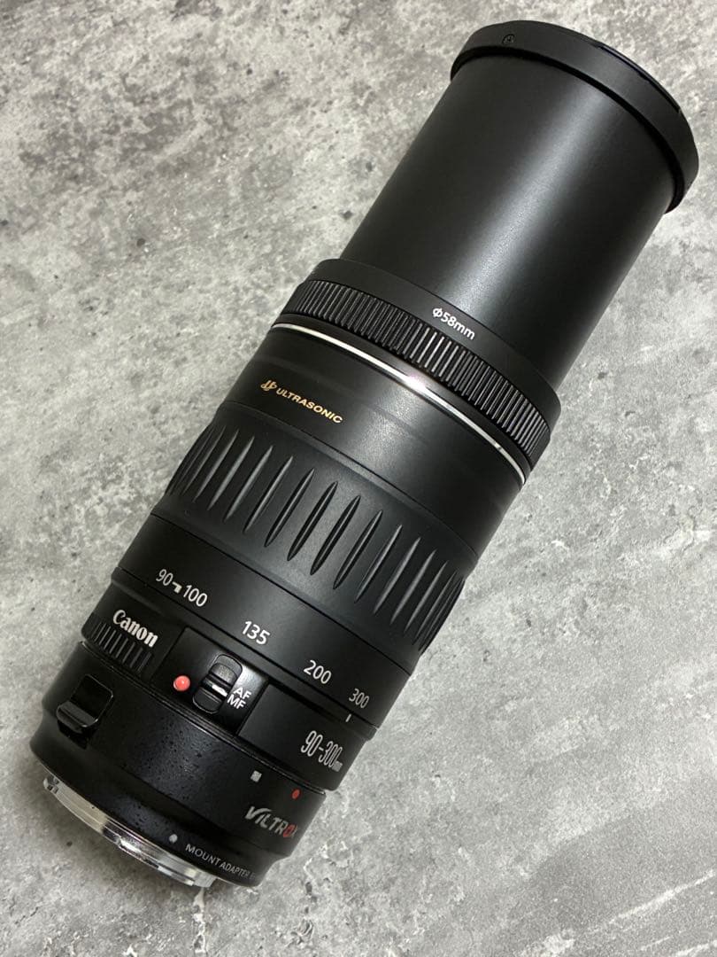 ⭐️美品⭐️Canon EF 90-300 USM & EF-EOS M アダプター
