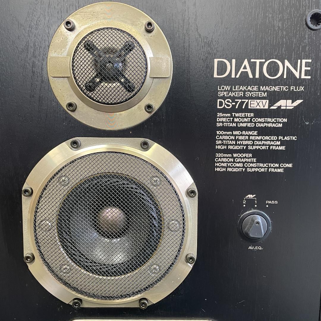 【完動品】DIATONE DS-77EXV ビンテージスピーカーペア R8YE3