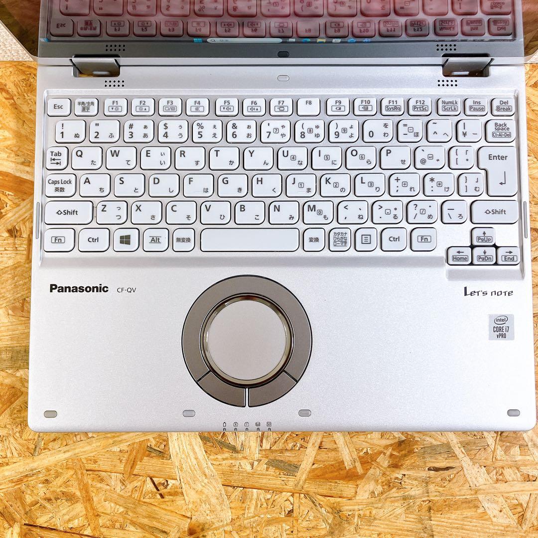 Let's note CF-QV9 軽量 LTE WQXGA Win11 タッチ