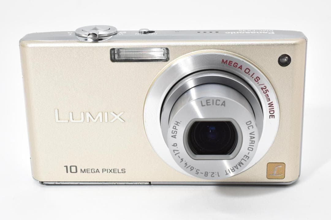 【美品・返品保証】Panasonic LUMIX DMC-FX35 ゴールド