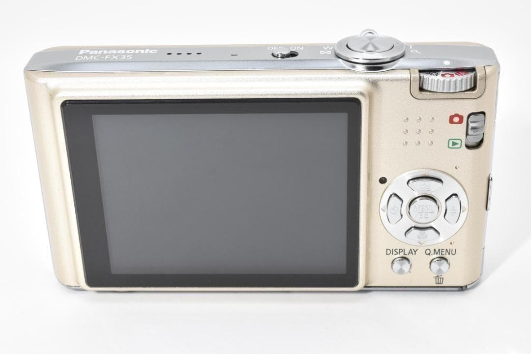 【美品・返品保証】Panasonic LUMIX DMC-FX35 ゴールド