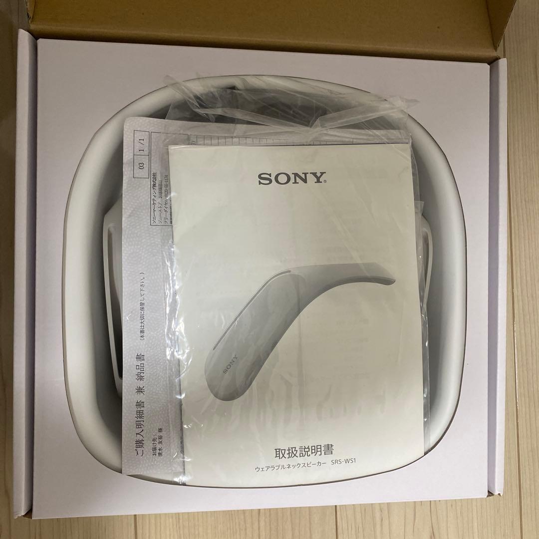 SONY SRS-WS1 ワイヤレスヘッドホン