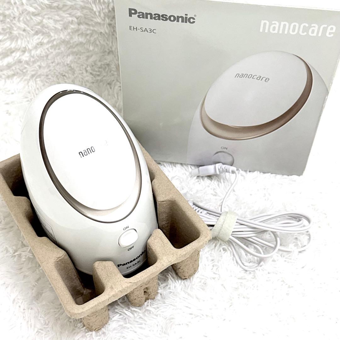 未使用級 Panasonic スチーマーナノケア EH-SA3C -N ゴールド