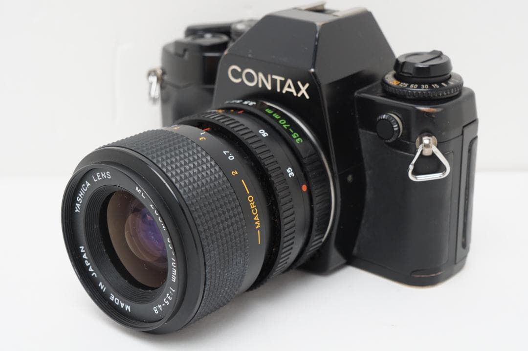＜動作品＞CONTAX 159MM フィルムカメラ