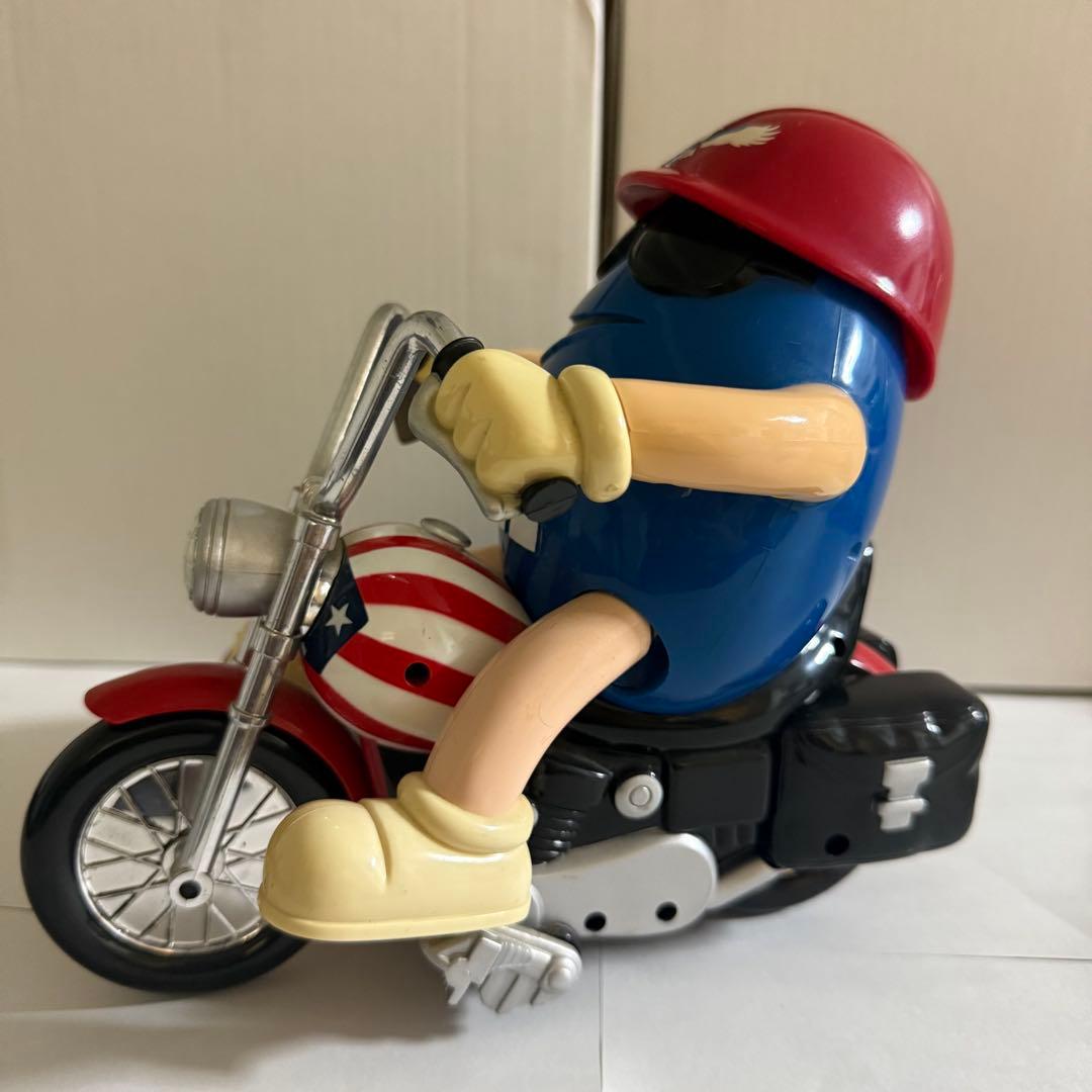 【レア】m&m's エムアンドエムズ ディスペンサー バイカー フィギュア
