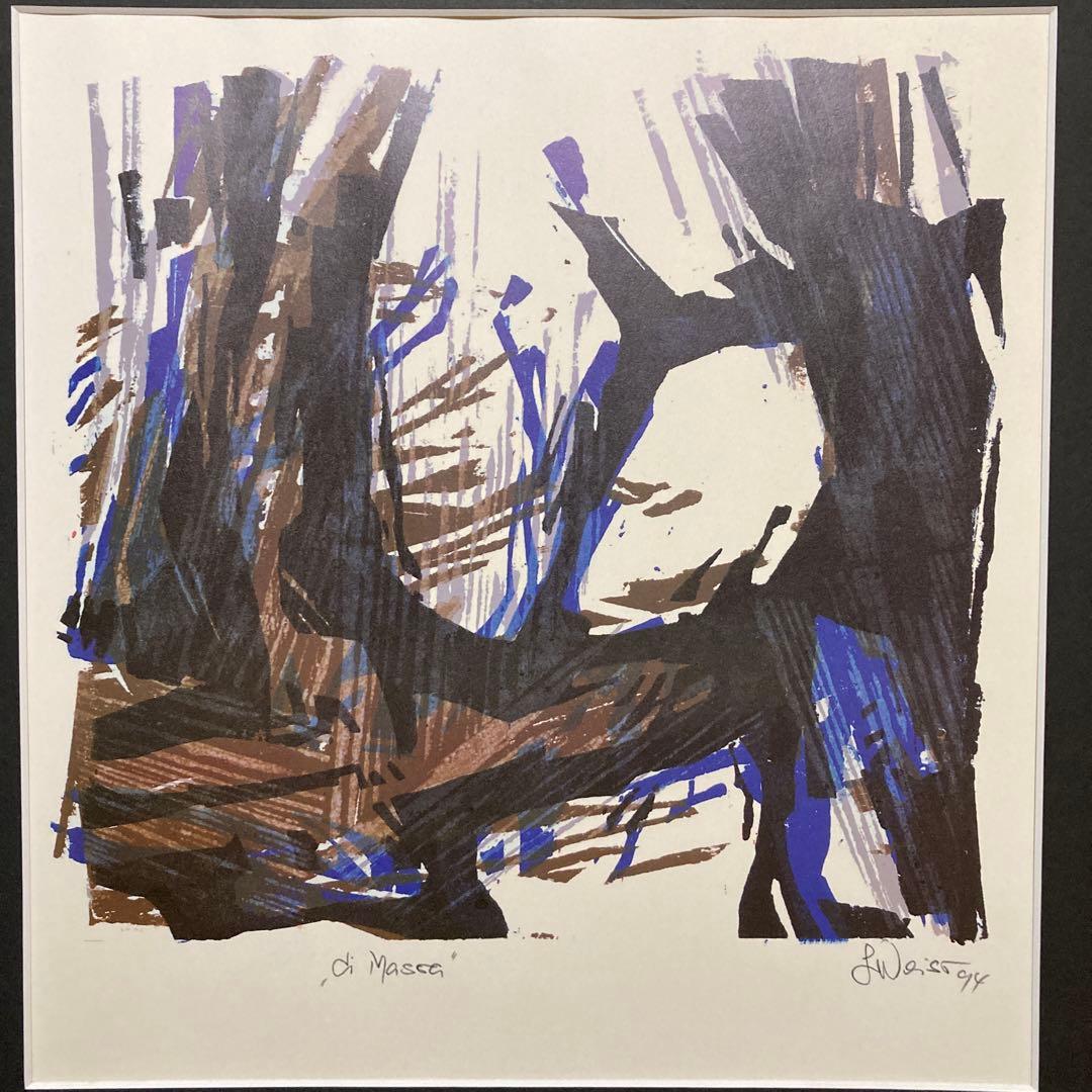 「Di Masea」JuliaＷeist￼額61.5×46.5絵￼31×33cm