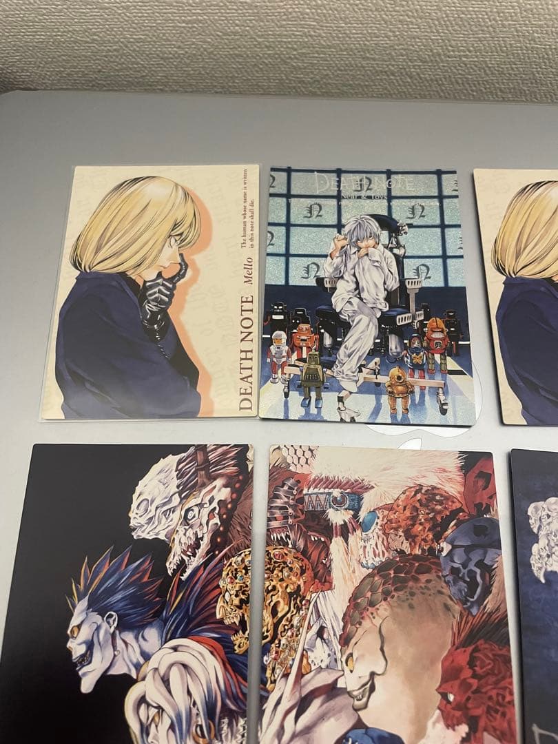 DEATH NOTE トレーディングカード メロ　ニア8枚セット