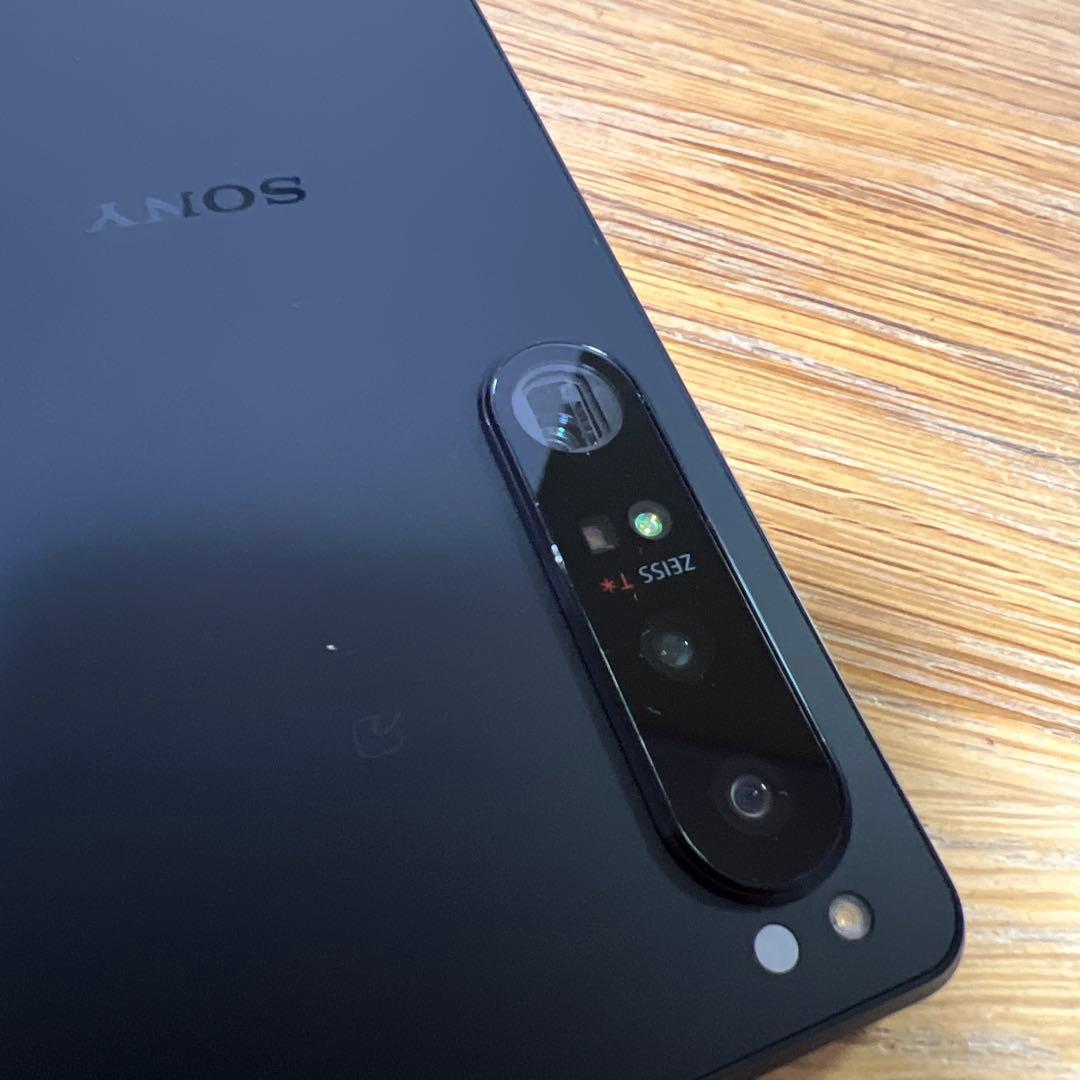 23490b Xperia 1 IV　ブラック256GB　SOG06美品