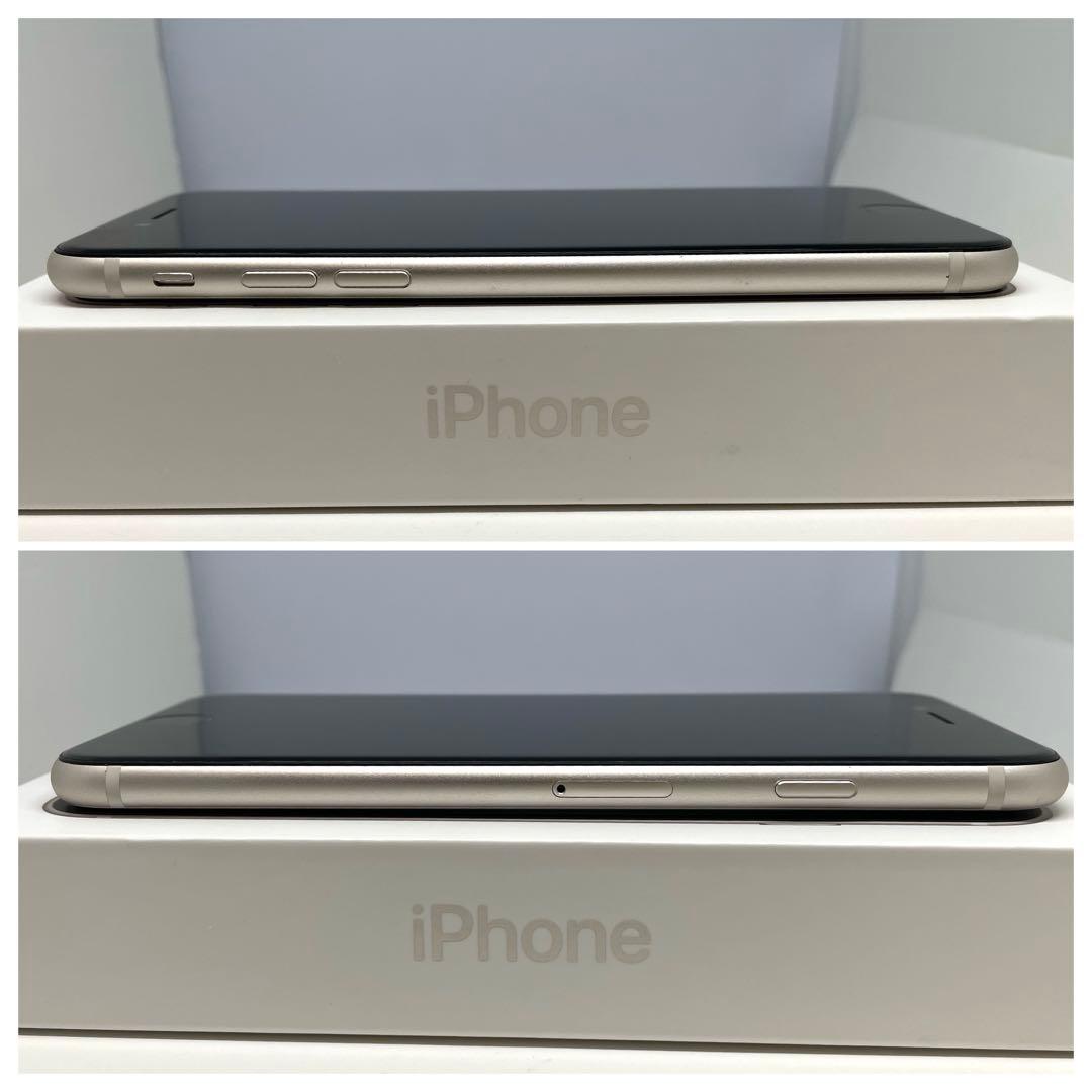 【超美品】iPhone SE3 64GB 白　SIMフリー　新品バッテリー