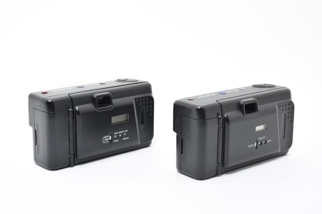 OLYMPUS／カメラ2台セット AM-100QD・AF-10 SUPER QD
