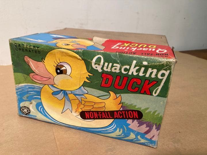 #1 ブリキ 増田屋 アヒル Quacking DUCK マスダヤ 昭和レトロ