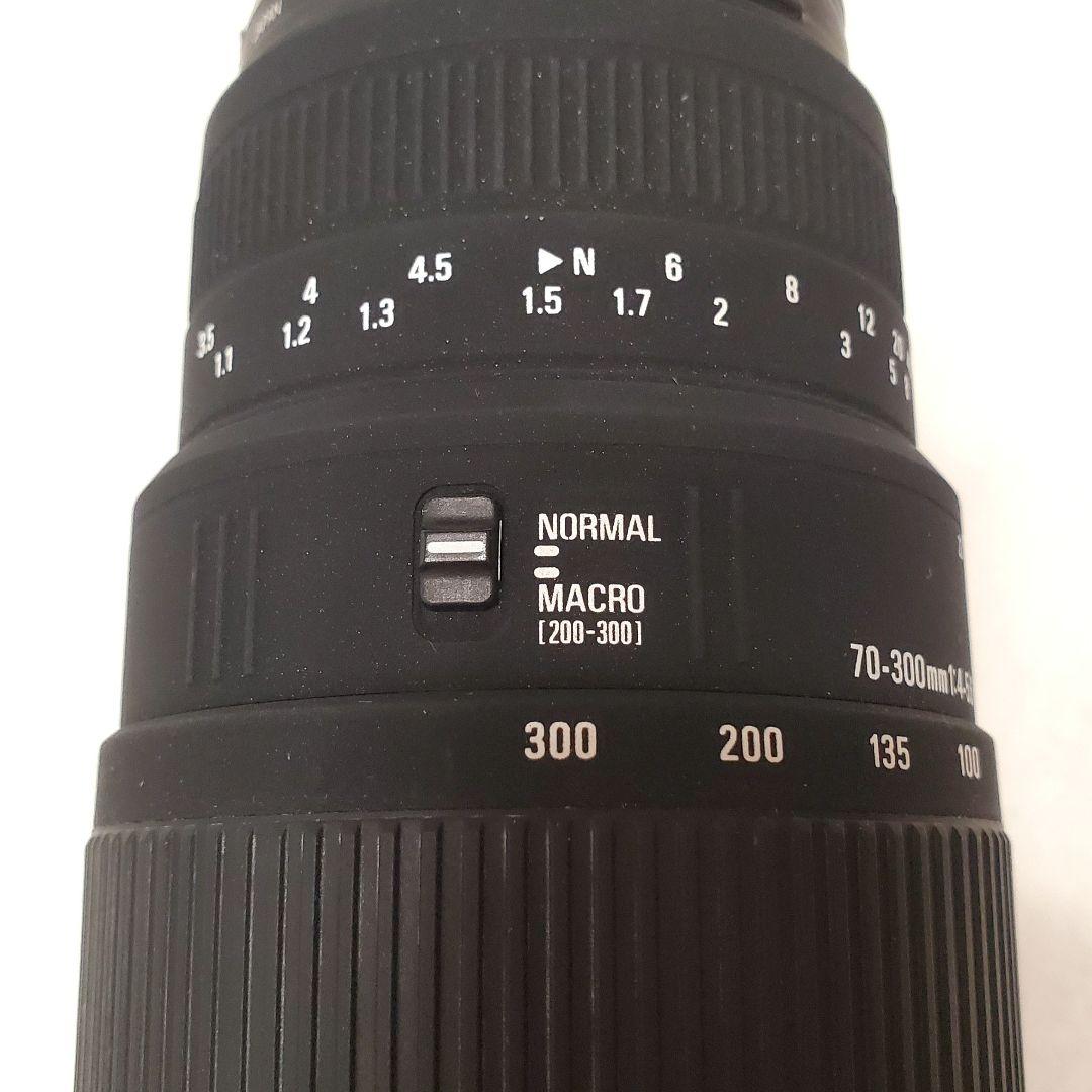 美品 SIGMA 70-300mm F4-5.6 DG Macro Canon用