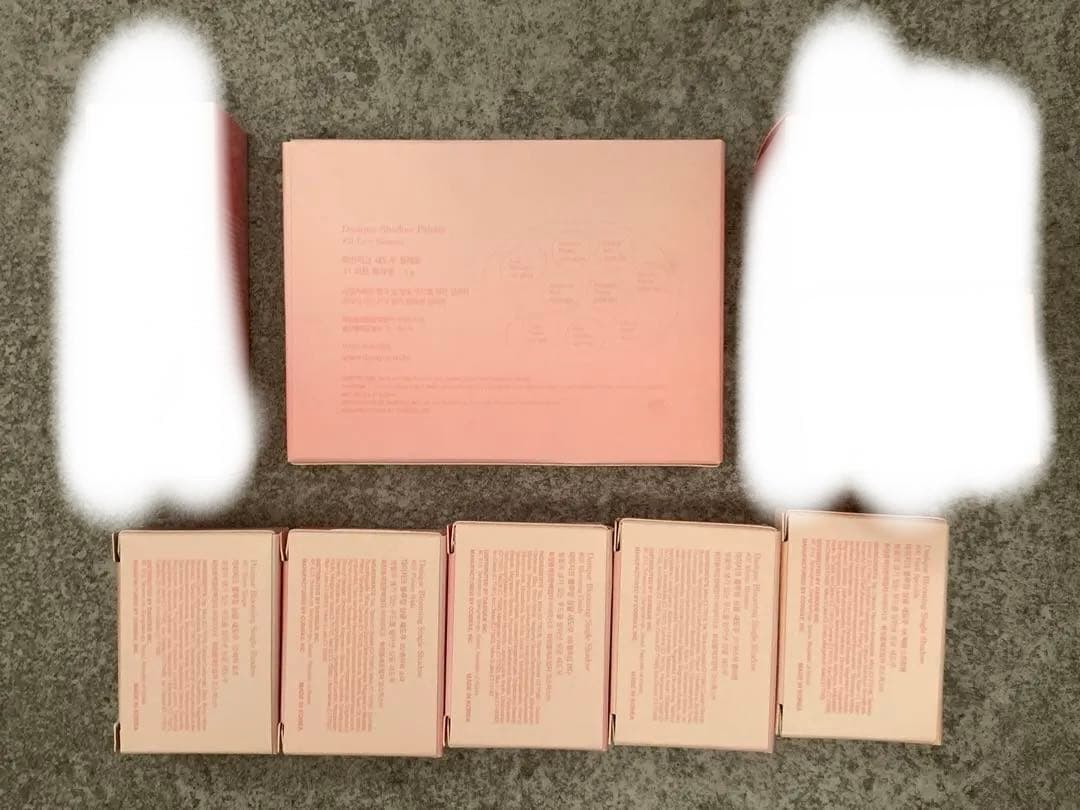dasique 桜 アイシャドウ パレット 6点 MAD peach 下地セット