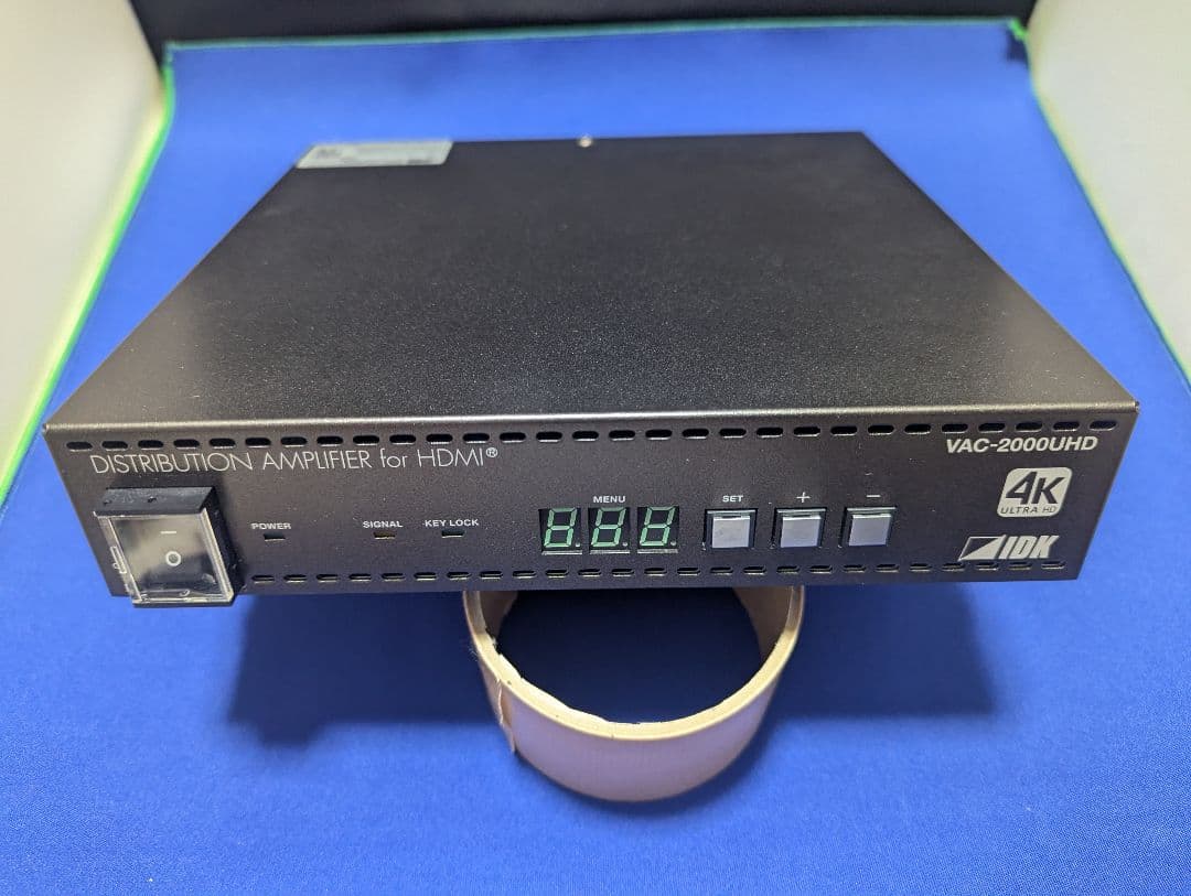 即購入可 美品4K対応 HDMI2分配器 VAC-2000UHDプロ仕様