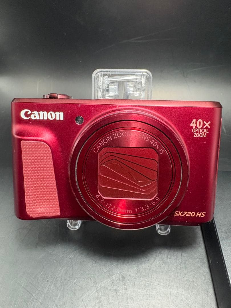 【美品】Canon コンパクトデジタルカメラ SX720 HS レッド