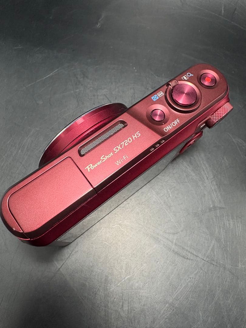 【美品】Canon コンパクトデジタルカメラ SX720 HS レッド