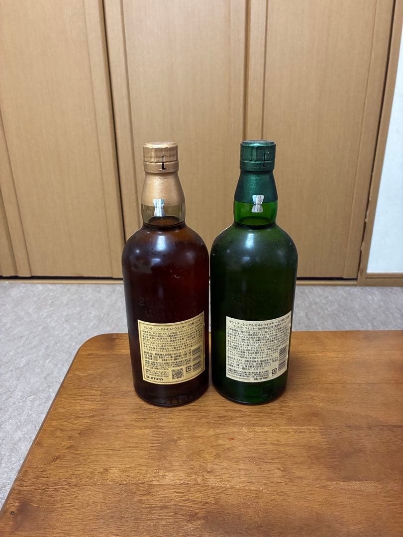 山崎12年・白州12年 ウイスキーセット