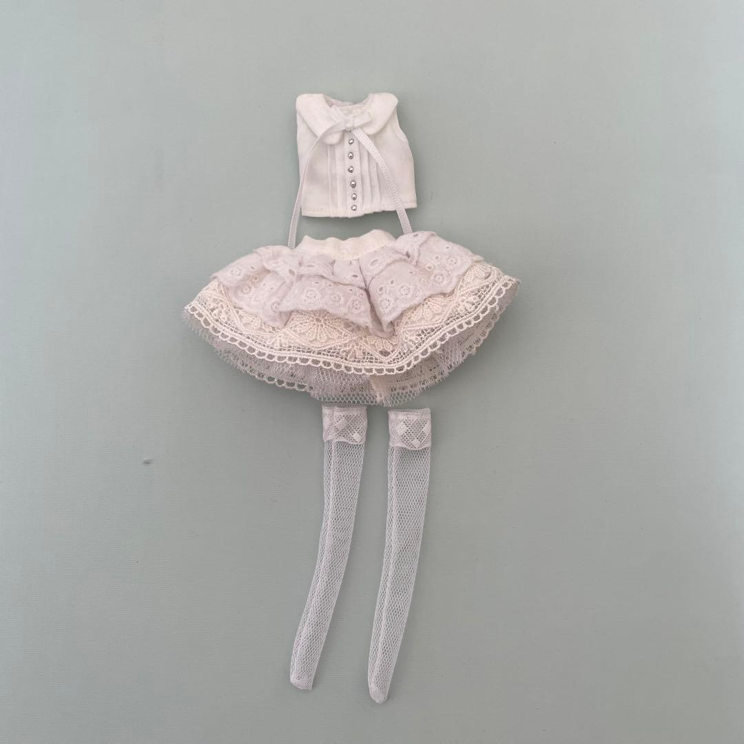 ピュアニーモS専用　white.black各１22センチドール服　ハンドメイド