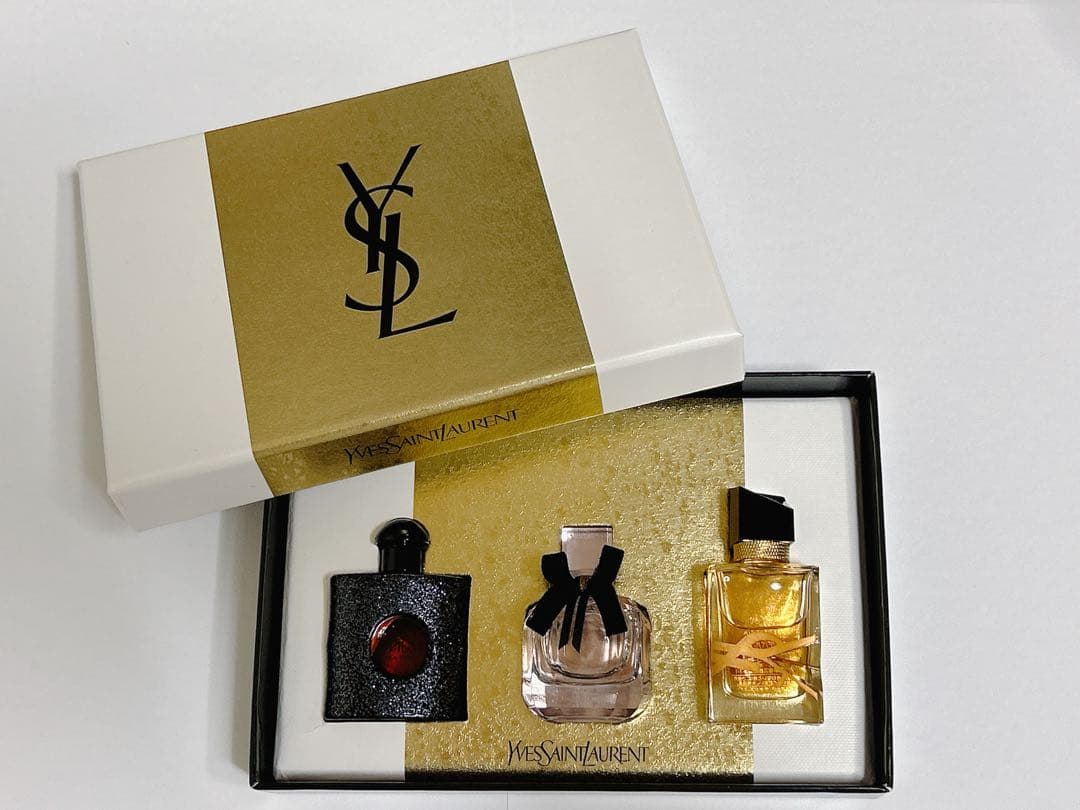 【YSL】ミニフレグランスセット（リブレ・モンパリ・ブラックOP）　香水