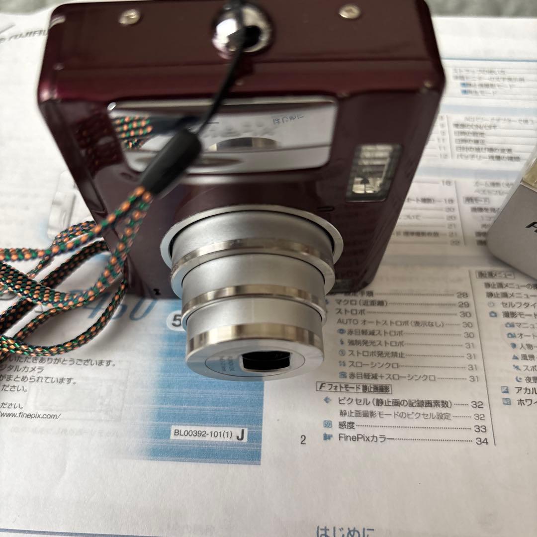 Fujifilm FinePix F450 ワインレッド 512MB
