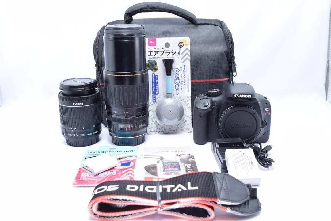 Canon EOS kiss X4 超望遠Wレンズ バック おまけ付き♪