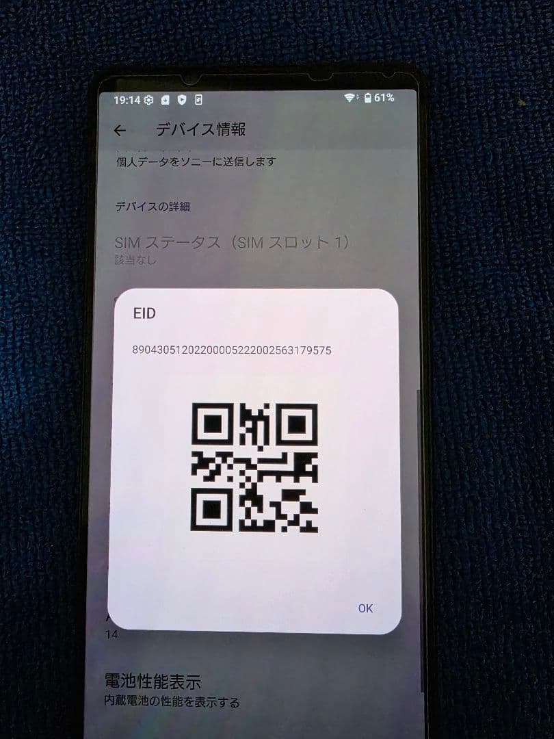 Sony Xperia 1IV SIMフリー 本体 12GB/512GB