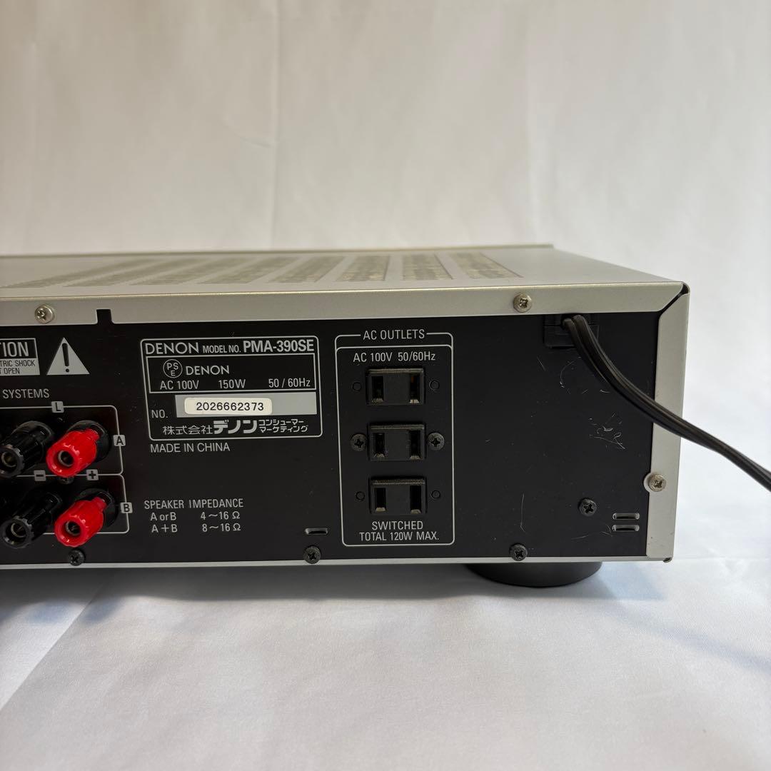DENON PMA-390SE プリメインアンプ　動作確認済の美品です！！