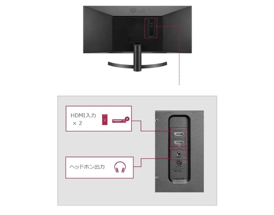 のり LG モニター ディスプレイ 29WL500-B 29インチ