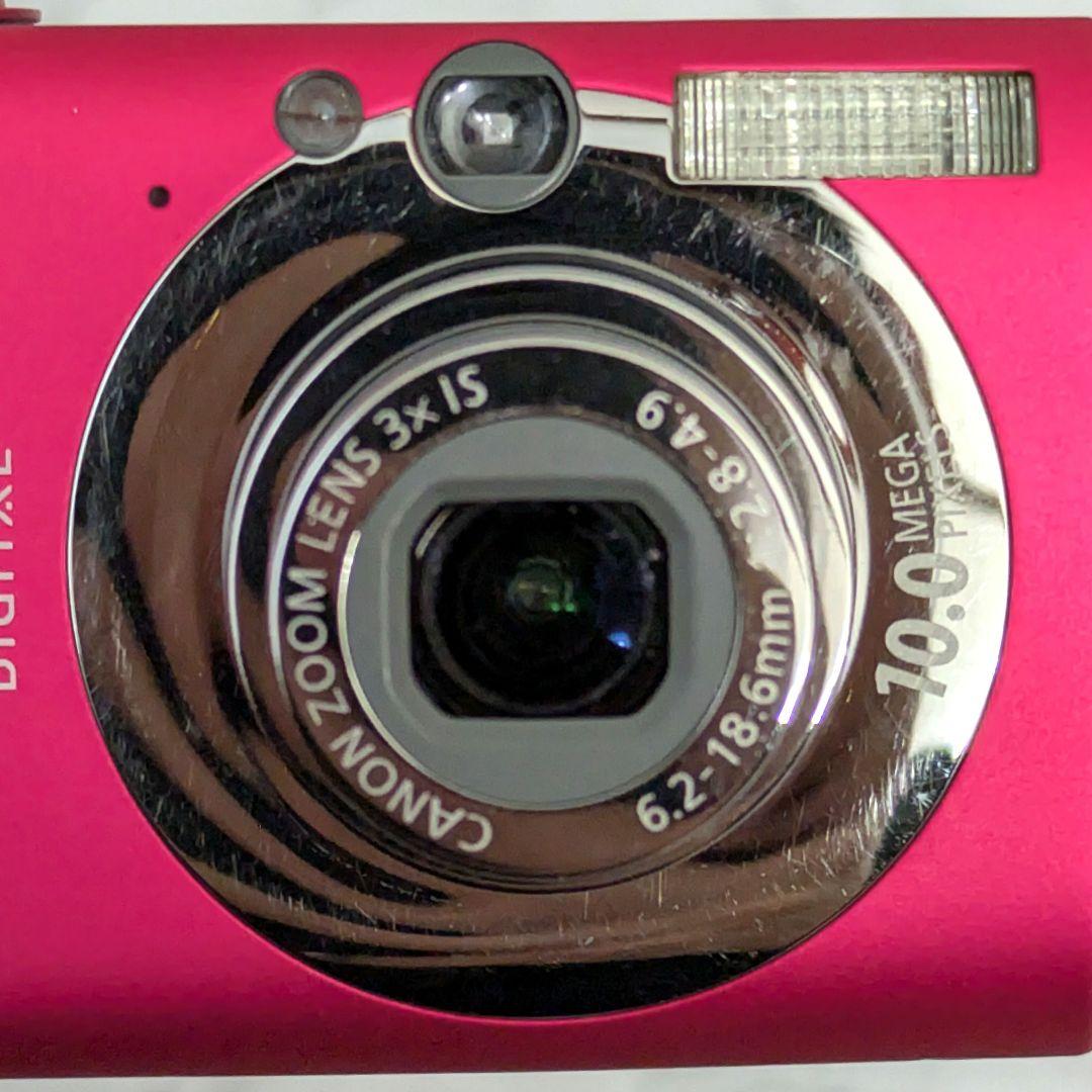 CANON　デジカメ　IXY110IS ピンク　ジャンク品