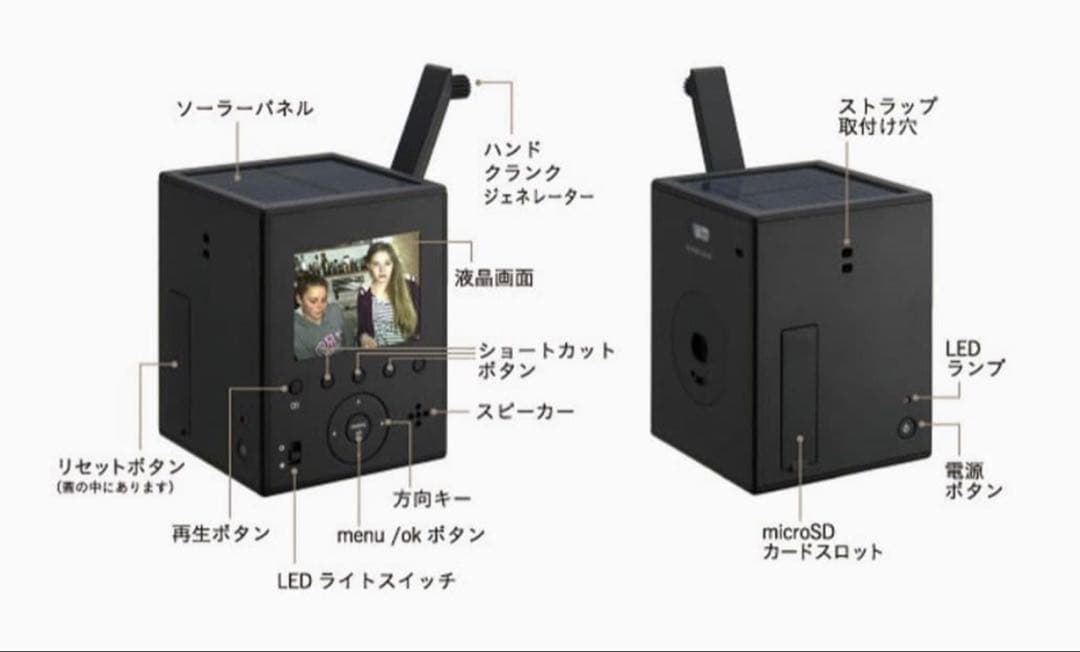 新品 デジタルトイカメラ レア SUN&CLOUD サンクラ 黒