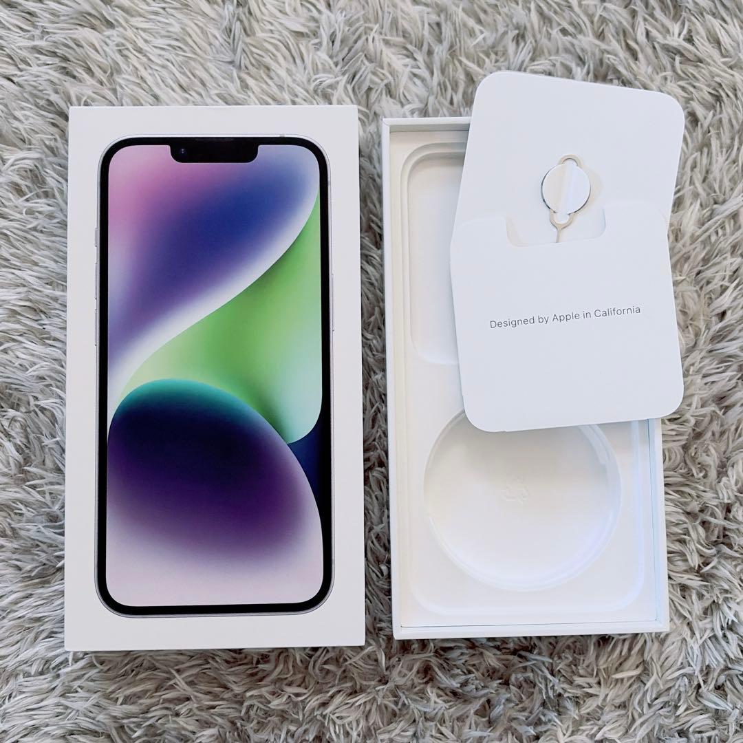 iPhone14 本体 パープル 【中古】