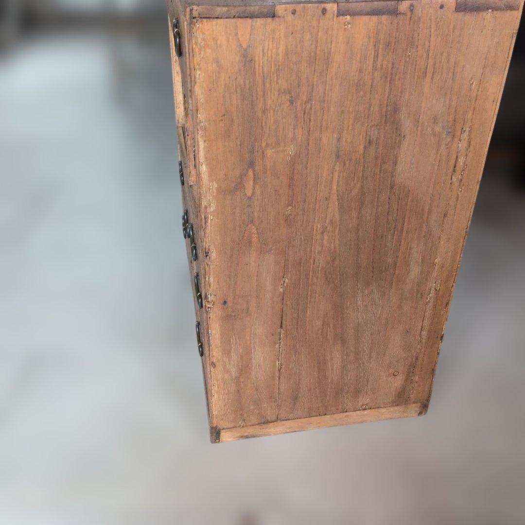 アンティーク戦前戸棚　茶箪笥