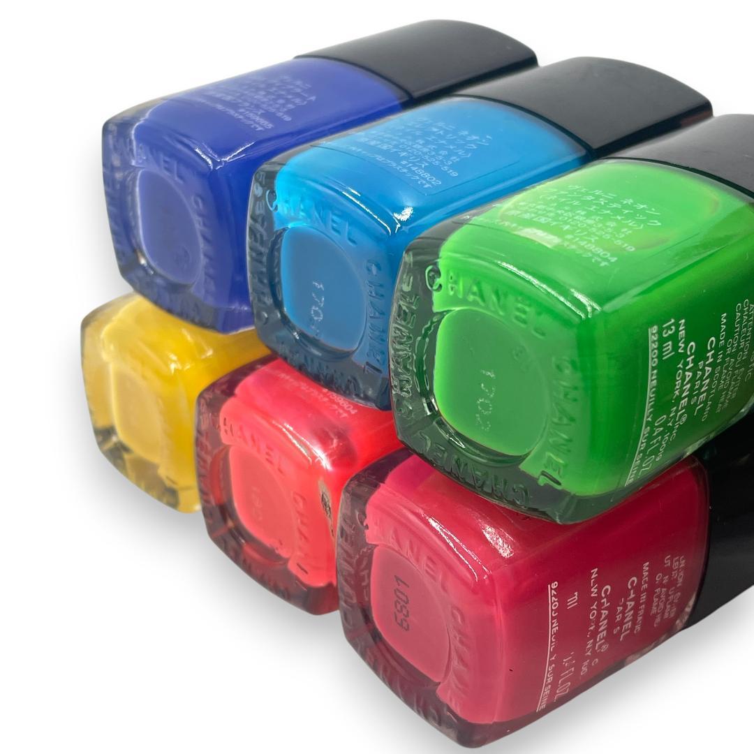 【CHANEL】LE VERNIS NAIL ネオン系カラー 6本セット #21