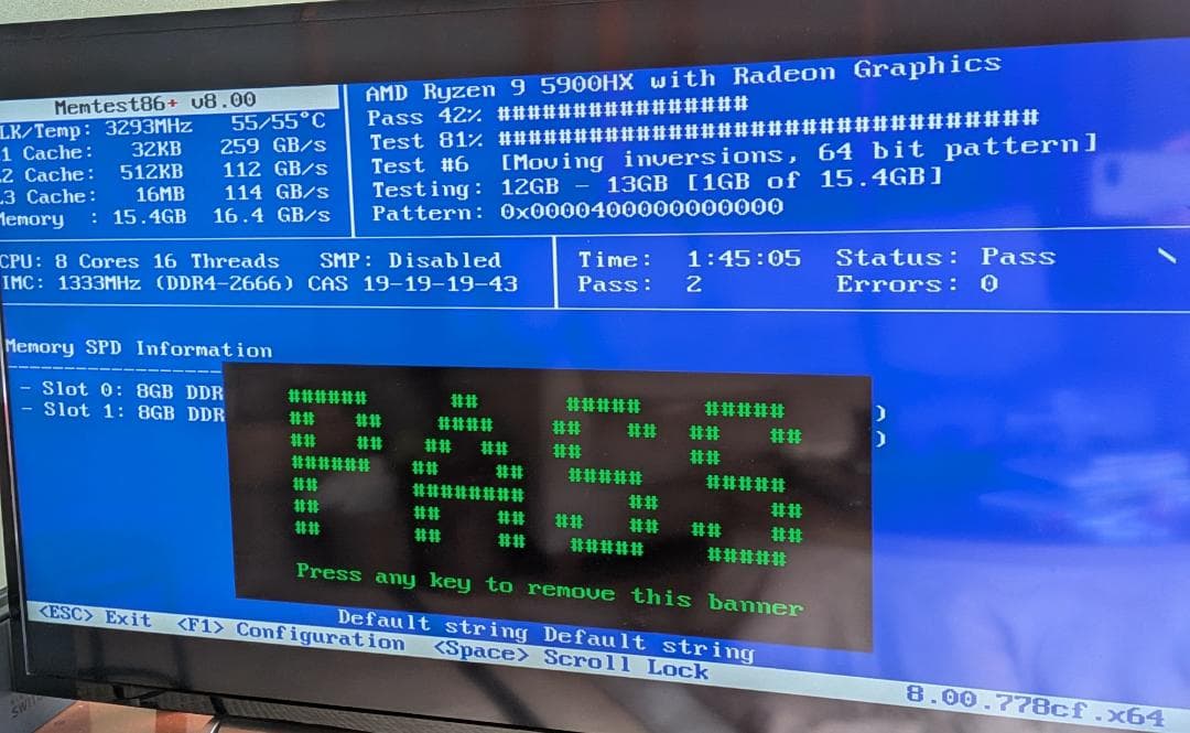 ノート用メモリ 16GB(8GBx2) PC4-21300(DDR4-2666)