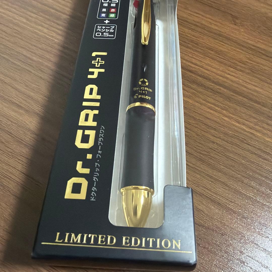PILOT Dr.GRIP 4+1 LIMITED EDITION 黒